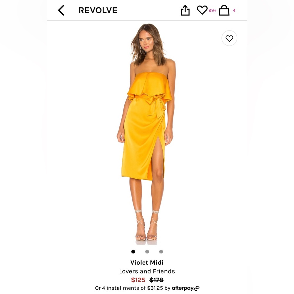 REVOLVE Violet Midi